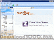 Zebra VirusCleaner for Windows screenshot